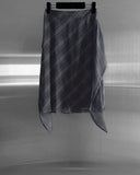 Ar knot check skirt