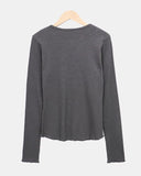 Uel Wavy Fine Ribbed Knit