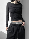 Kitten Wool Twist Bustier Tee