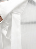 Lucy Tie See-Through Blouse