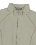 COVER STITCH NYLON TRACK JACKET