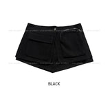 Cori Utility Pocket Wrap Skirt Pants
