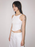 HALTER CROP SLEEVELESS