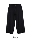 Clown Patch Cotton Wide Work Pants