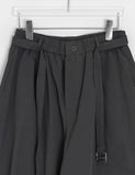 Chier Belt Set Cotton Wide Banding Pants