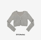 Chenia Two-Button Knit Cardigan