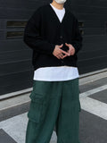 Fleece Cargo Balloon Pants
