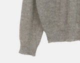 Terran Raglan Button Round Knit
