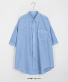 [unisex] Ryofu pigment over short sleeve shirt