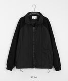 [unisex] Haibo two-way color matching suede wool string jumper