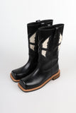 Butterfly Western Middle Boots
