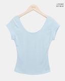 Penlu Daily U-Neck Short Sleeve T-Shirt