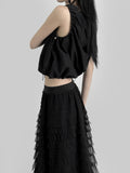 String Balloon Nylon Sleeveless