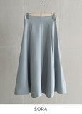 Yupia Flared Banding Long Skirt