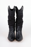 western linen boots