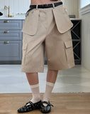 OUT POCKET BERMUDA PANTS