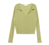 SEE-THROUGH V NECK NT