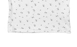Demin Flower Ribbon Puff Short Sleeve T-Shirt