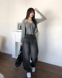 Jennet Cutout Balloon Denim Pants