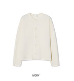 [1+1] Mobis round knit cardigan