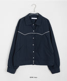 Kibiu piping collar jumper