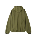 Tail multi-zipper windbreaker