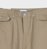 USA Cotton Curved Wide Pants