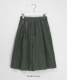 [unisex] Gecom Pigment Banding Bermuda Pants