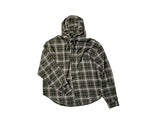 Edo Overfit Check Hood Shirt