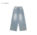 Dao Cat Washing Wide Denim Pants