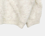 Nahi Boucle Loose Round Neck Knit