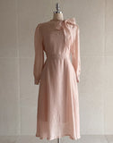 Enabel Chiffon Tie Bustier Flare One Piece