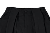 Right Pintuck Nylon Wide Banding Pants