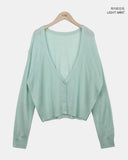Zelle Deep V-Neck Cardigan