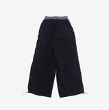 Miffne String Pintuck Line Pants