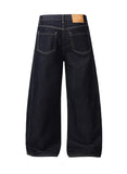 RAW CURVE STITCH DENIM