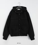 [unisex] Bentoni Handmade Half Hood Coat