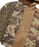 Camouflage Zip-Up Hooded Jacket