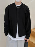 S/S Linen Hidden Button Light Shirt