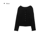 Juron Flower Punching Cardigan