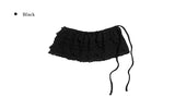 Dure Layered Frill Wrap Skirt