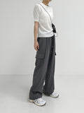 Nylon Pocket String Mini Crossbody Bag