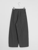 [BAONHAUS] Garen Balloon Banding Wide Slacks