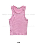 [U-BASIC] P.O. Basic ribbed sleeveless