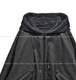 Philly Mink Fur Reversible Hooded Jumper