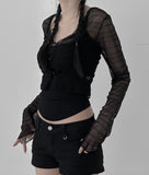 Ruben See-through Cardigan