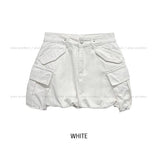 Peer Rivet Pocket Balloon Skirt Pants