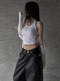 Stud Halter Sleeveless