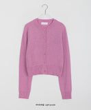 Wito Color Round Crop Cardigan