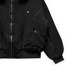 [Lining Fur] Trisher Raccoon Fur Cut Padding Jumper